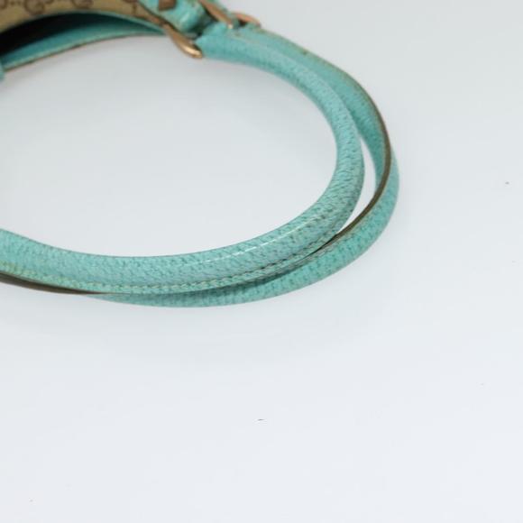 GUCCI GG Canvas New Jackie Shoulder Bag Beige Gold 124409 Auth EC820 - Picture 7 of 16